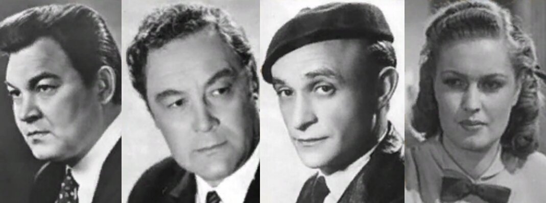 Ю. Саранцев, А. Толбузин, Р. Быков, В. Ушакова. Фото из открытых источников.