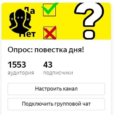 Статистика канала