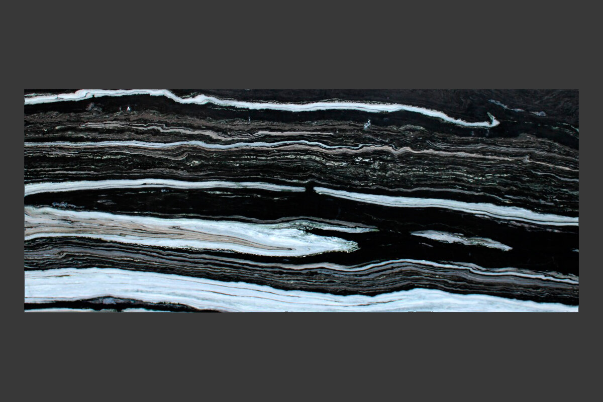 Мрамор Panda Black  текстура