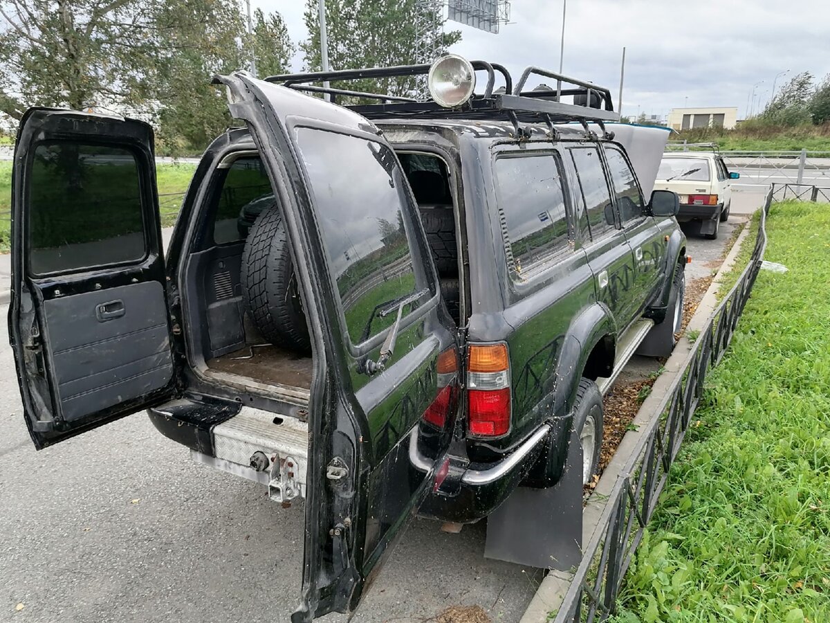 Памятник за 800.000 рублей. Осмотр автомобиля Toyota Land Cruiser 80, 1990  г.в. | подборавтоспб.рф - подбор и диагностика авто в СПБ | Дзен