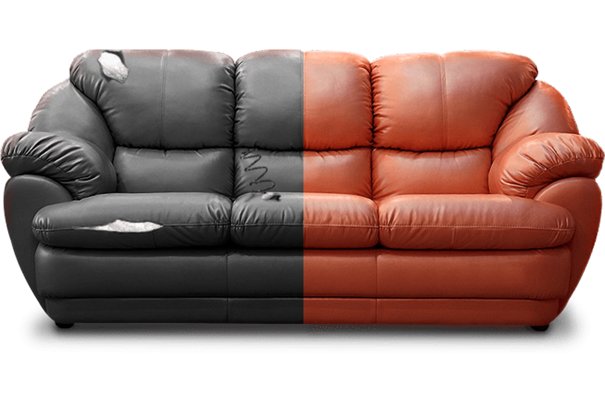 Перетяжка дивана и кресла – детали процесса по замене материала