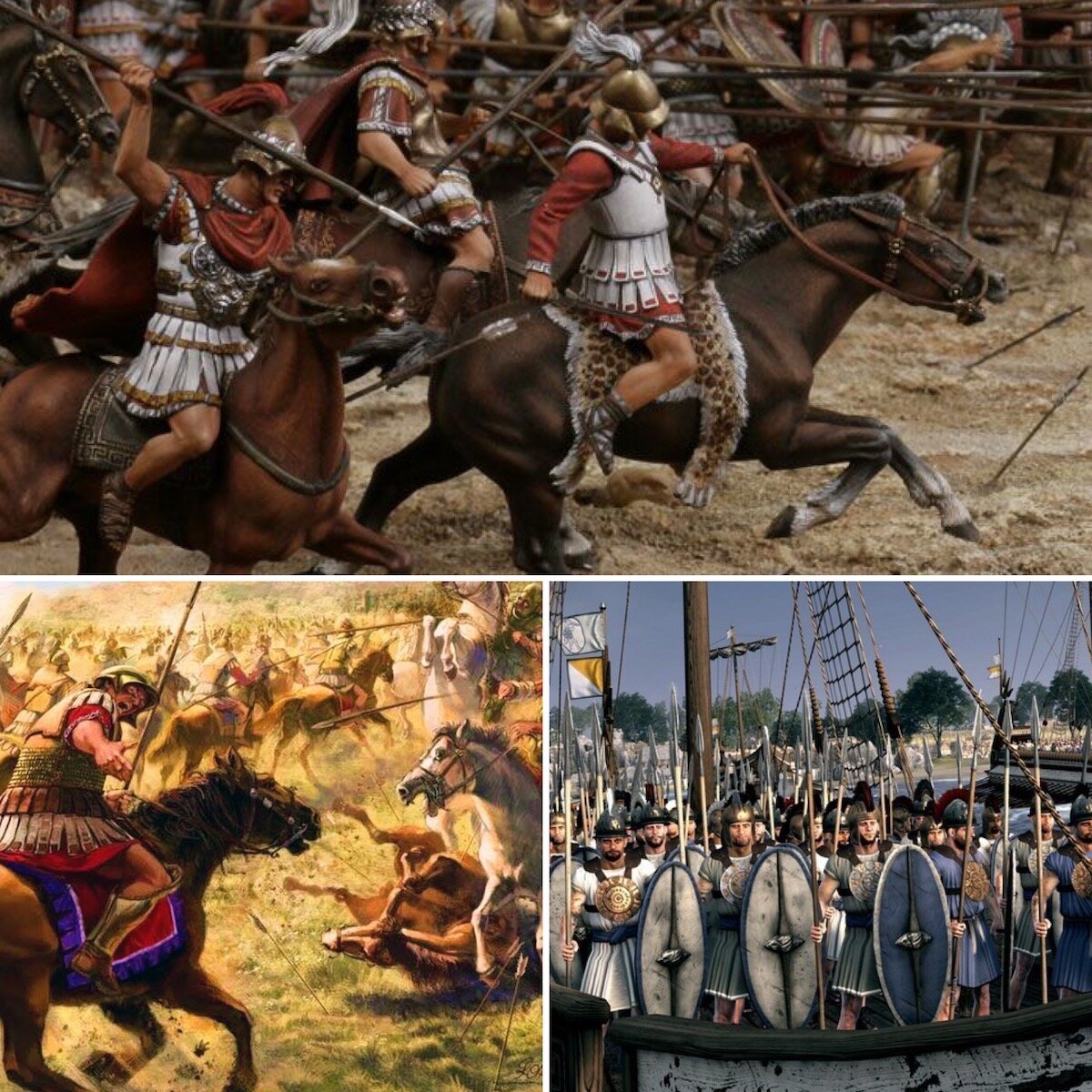 Македонские всадники и иллирийские пираты - две нации смешавшиеся в Эвридике и Кенане.