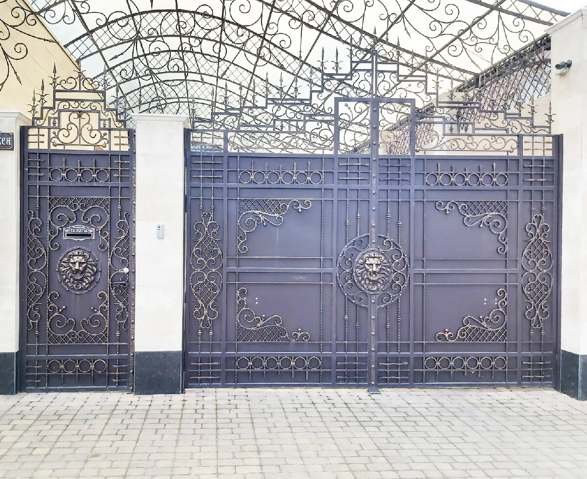 Фотогалерея красивых и оригинальных ворот и калиток в Киеве - Купизабор™