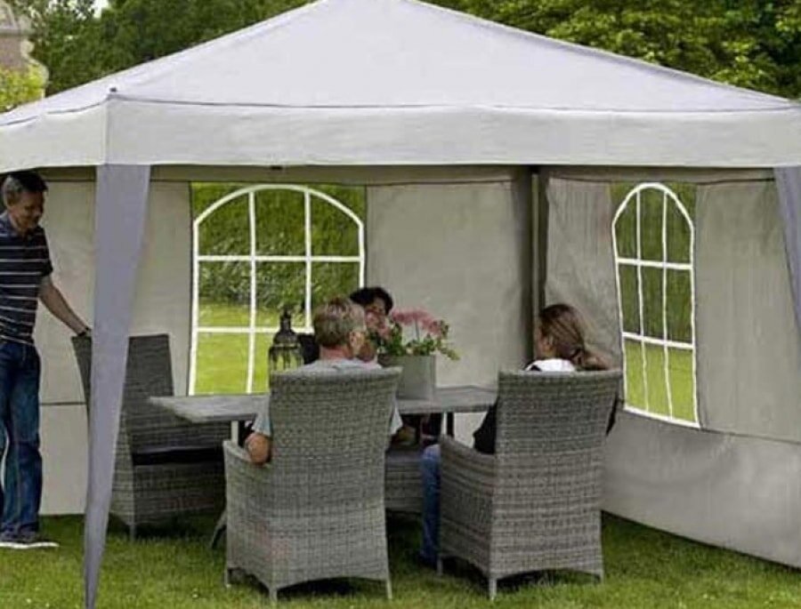 тент для дачи