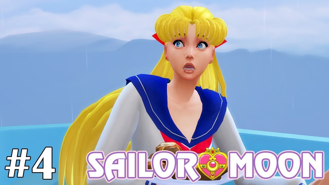 Минако и Артемис - The Sims 4 - Sailor Moon #4