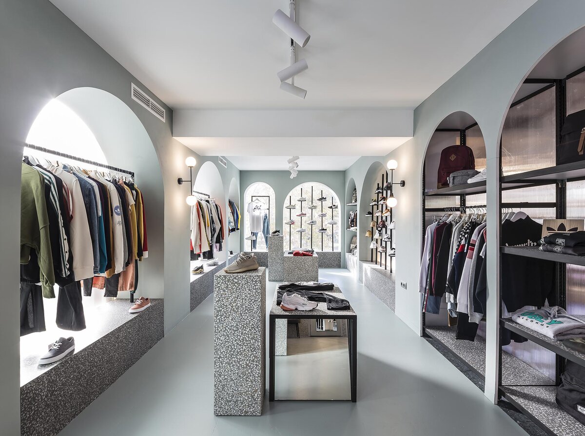 Облицовочные покрытия с текстурой терраццо в дизайне интерьера