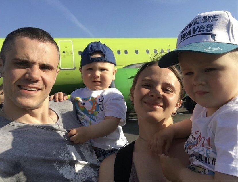 2017 год. Летим в Анапу.