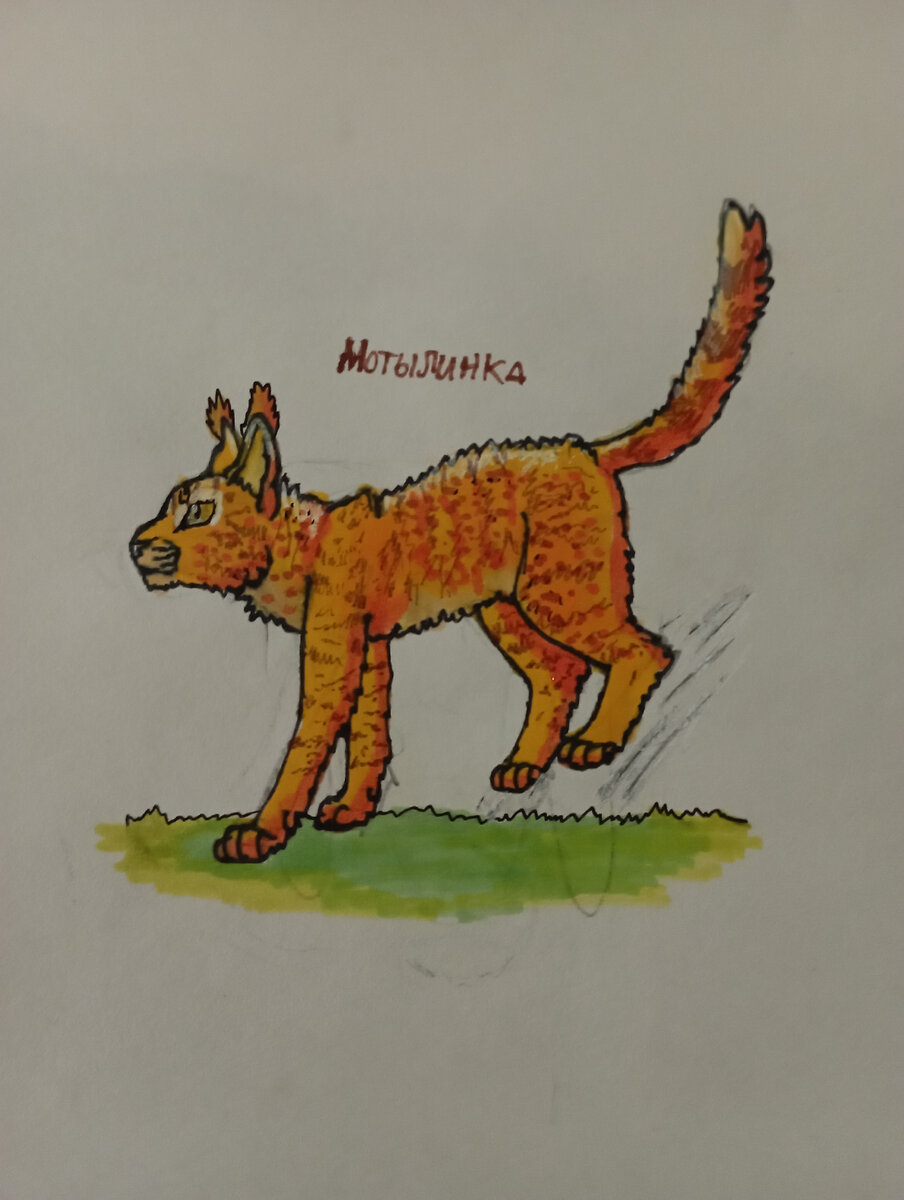 Мой странный арт Мотылинки) 
