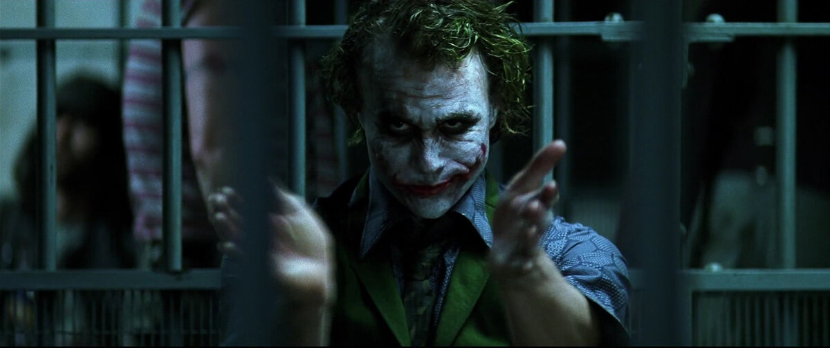 Кадр из фильма "Тёмный рыцарь"