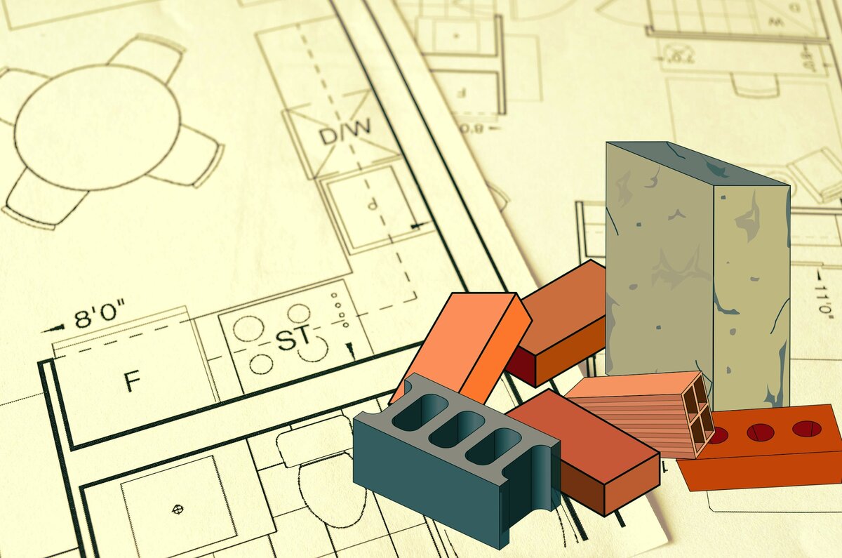 Из каких материалов лучше всего делать межкомнатные стены и перегородки