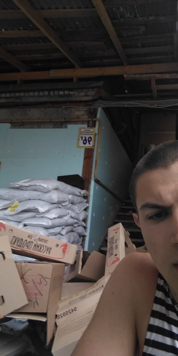 Картон, картон и снова картон.