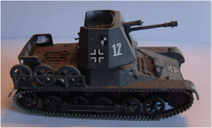 Противотанковая САУ «PANZERJAGER I». Модель из коллекции автора.