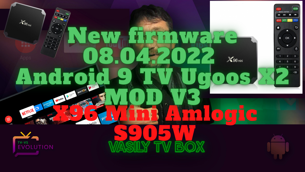 Amlogic S905W MOD Firmware Ugoos BOX X96 Mini / Mecool M8S Pro W. Android 9  ATV. | Vasily Shevchuk BOX-TV | Дзен