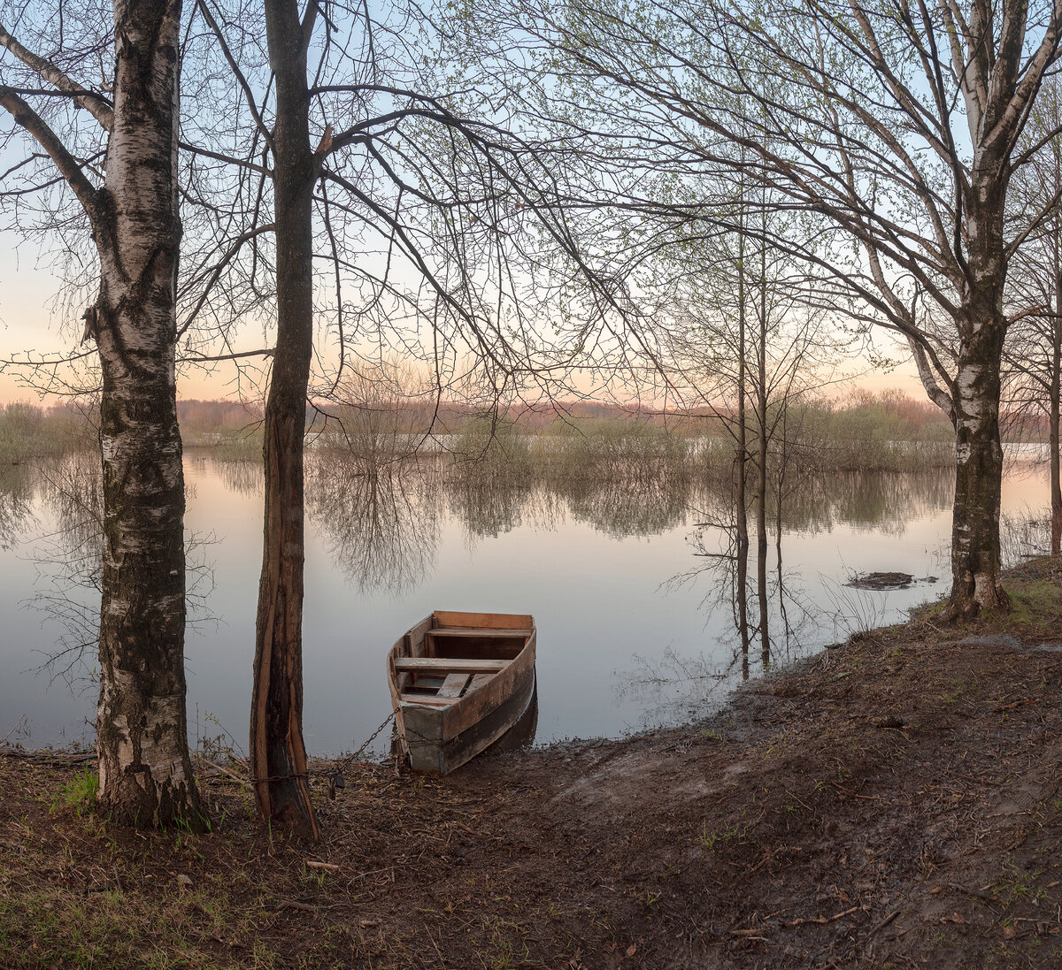 Половодье на реке Вятка