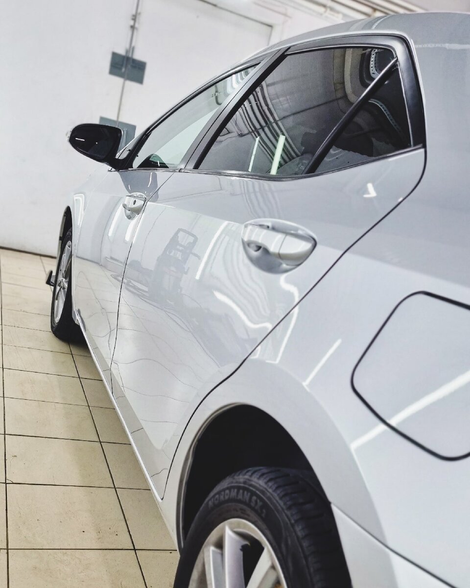 Чистый подготовленный кузов для нанесения керамики