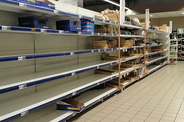    Когда в Европе закончится продовольствие и наступит голод?