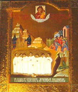 Икона "Мученики Бесланские"