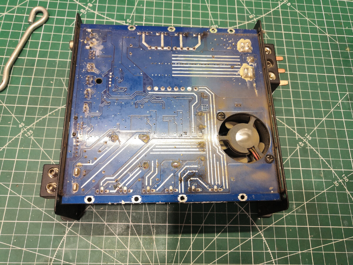 Разрыв дорожки у диодной сборки