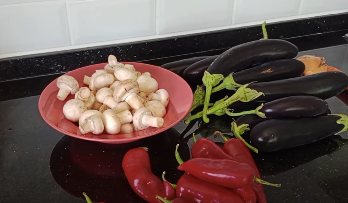 Набор продуктов для блюда "Баклажан - Кебаб"