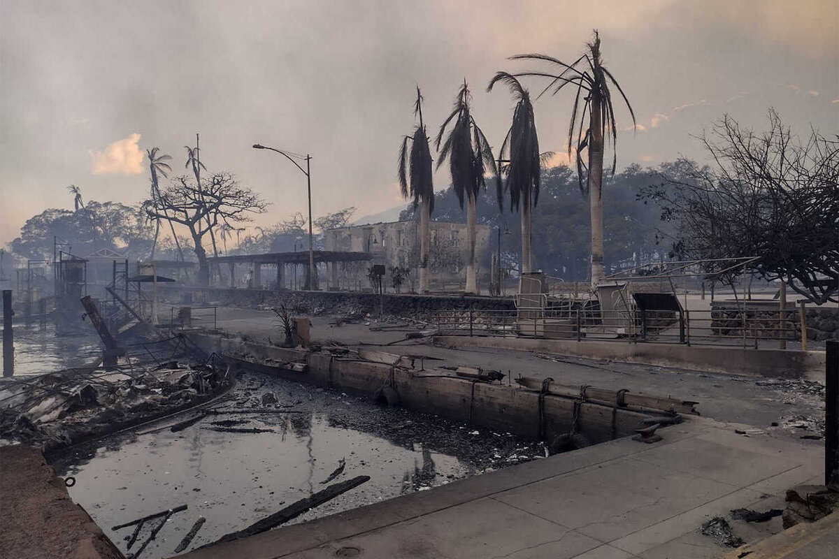 Пожары уничтожили некоторые из самых важных культурных наследий Гавайев.