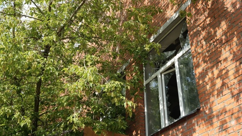    Повреждения колледжа в Сергиевом Посаде после взрыва ©Дмитрий Белицкий Пресс-служба Губернатора и Правительства Московской области