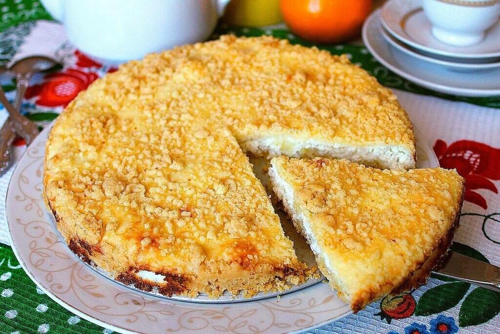 Королевская ватрушка с яблоками