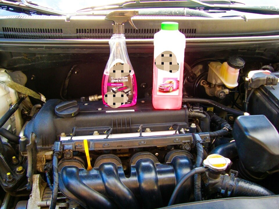 3 действия и под капотом всегда будет чисто