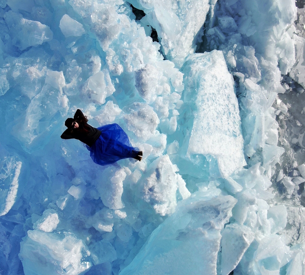 Ледовые торосы Байкала