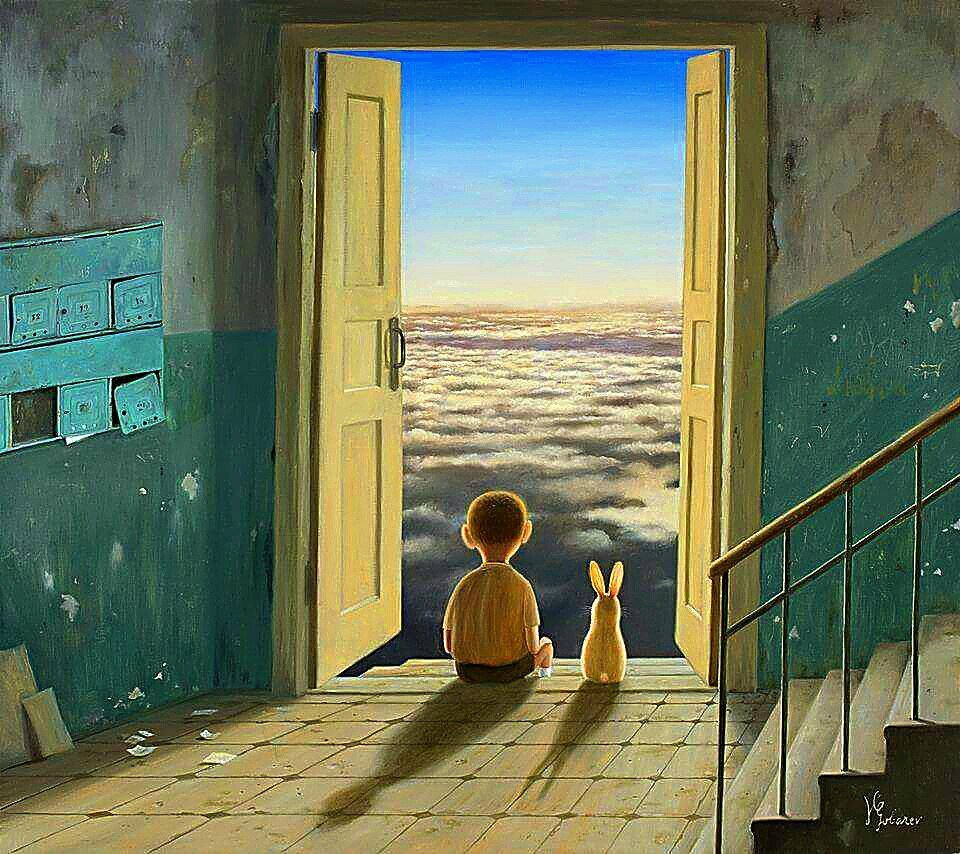 Жизнь прекрасна. Художник Валентин Губарев