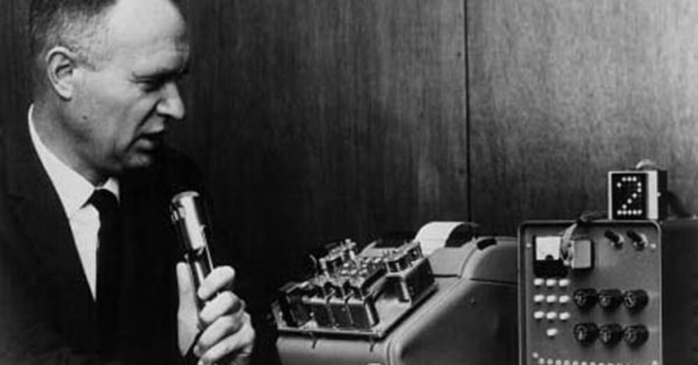 Тестирование Shoebox — устройства по распознаванию речи от IBM, 1961 год