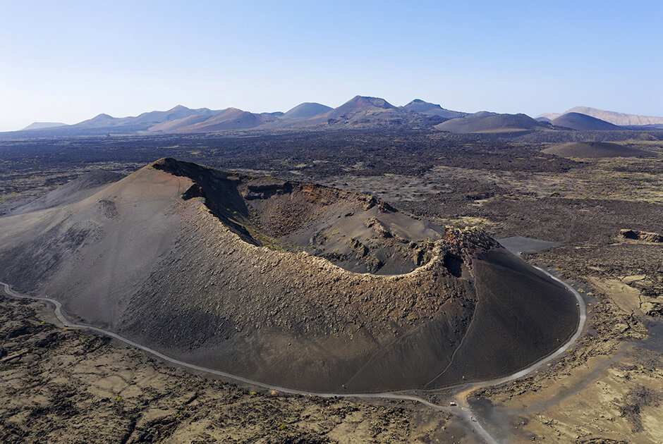 Вид на кратер вулкана в Национальном парке Тиманфайя