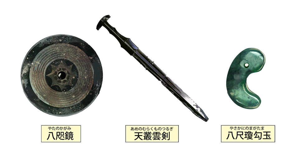 Бронзовое зеркало ята-но-кагами. Нарухито коронация. Кусанаги-но цуруги меч японских императоров. Священная регалия японских императоров. Священная регалия японских императоров.