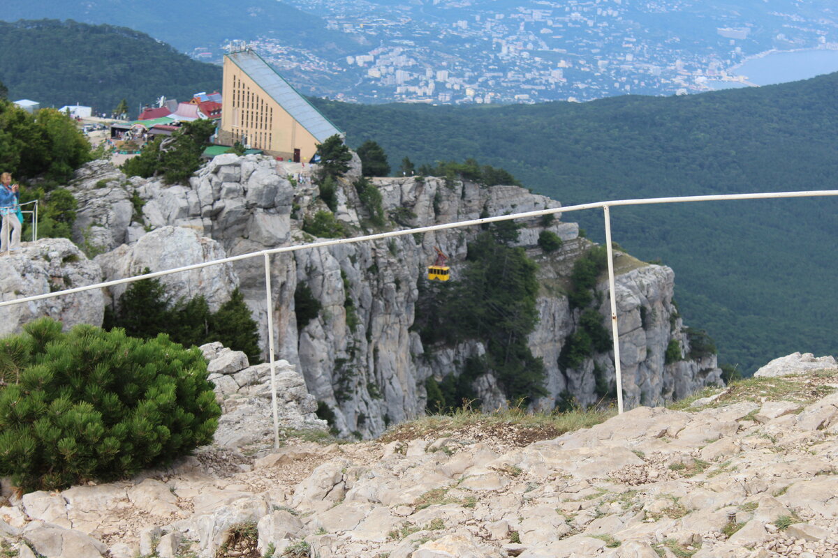 Гора ай Петри в Крыму канатка