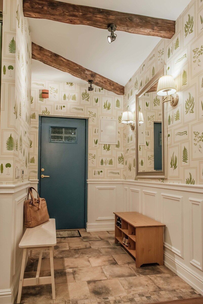 Используйте светлые и нейтральные тона. 