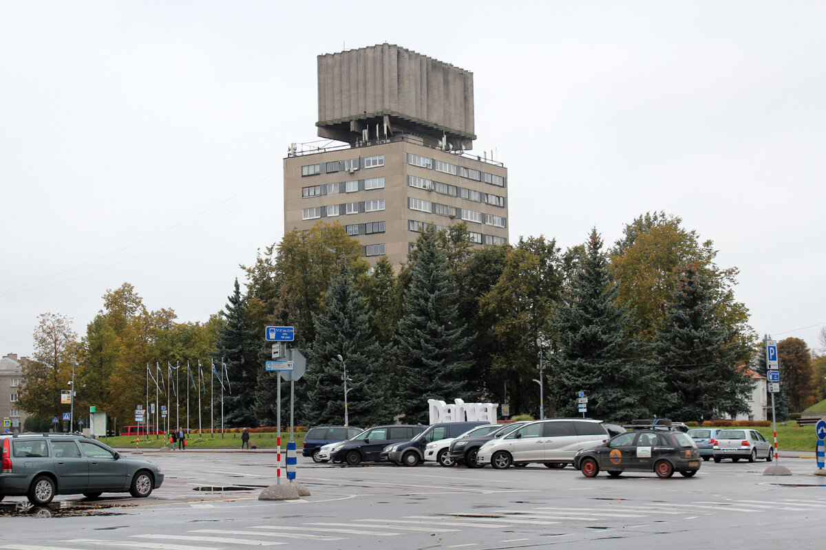 Самое высокое здание Нарвы, дом с водонапорной башней