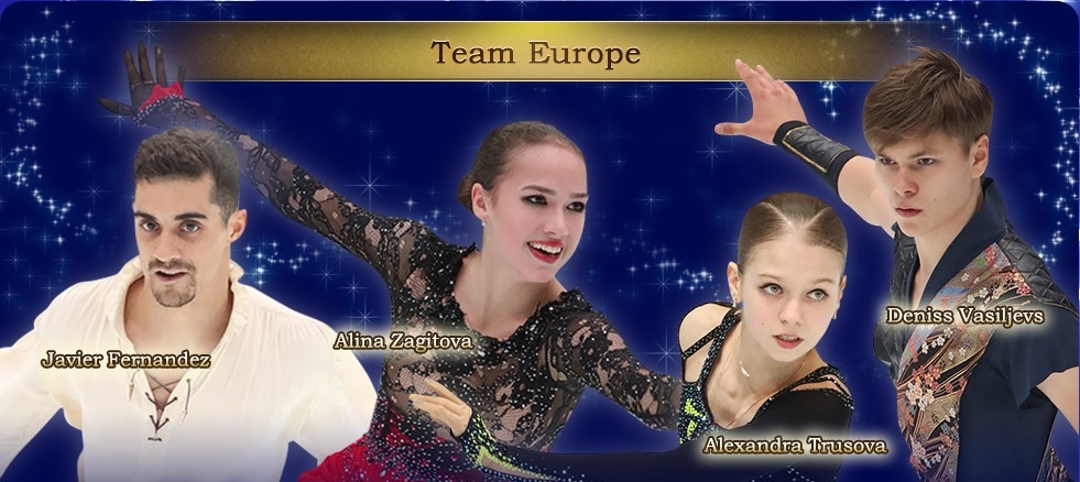 Команда Европы-2019
Скрин изображения с сайта www.tv-tokyo.co.jp/japanopen2019