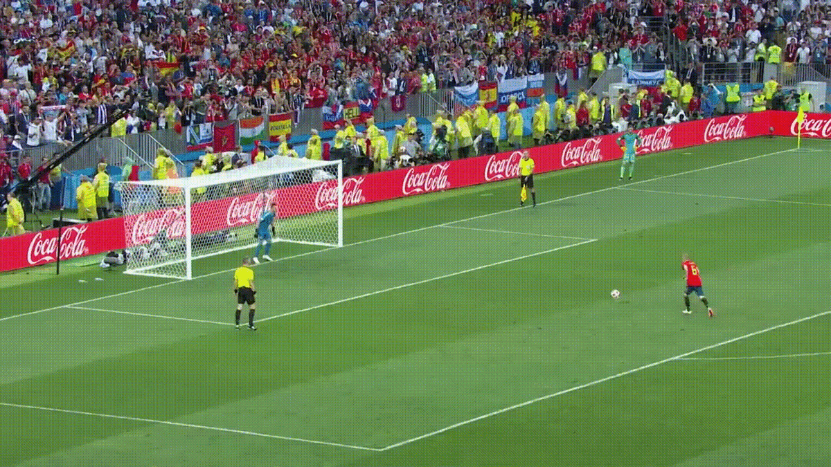 Серия пенальти. 1:0. Андрес Иньеста.