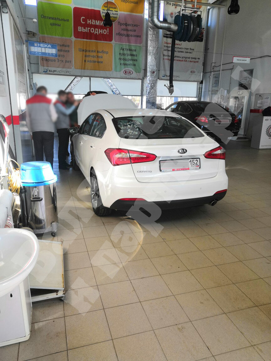 Ржавая KIA Cerato вернулась к продавцу