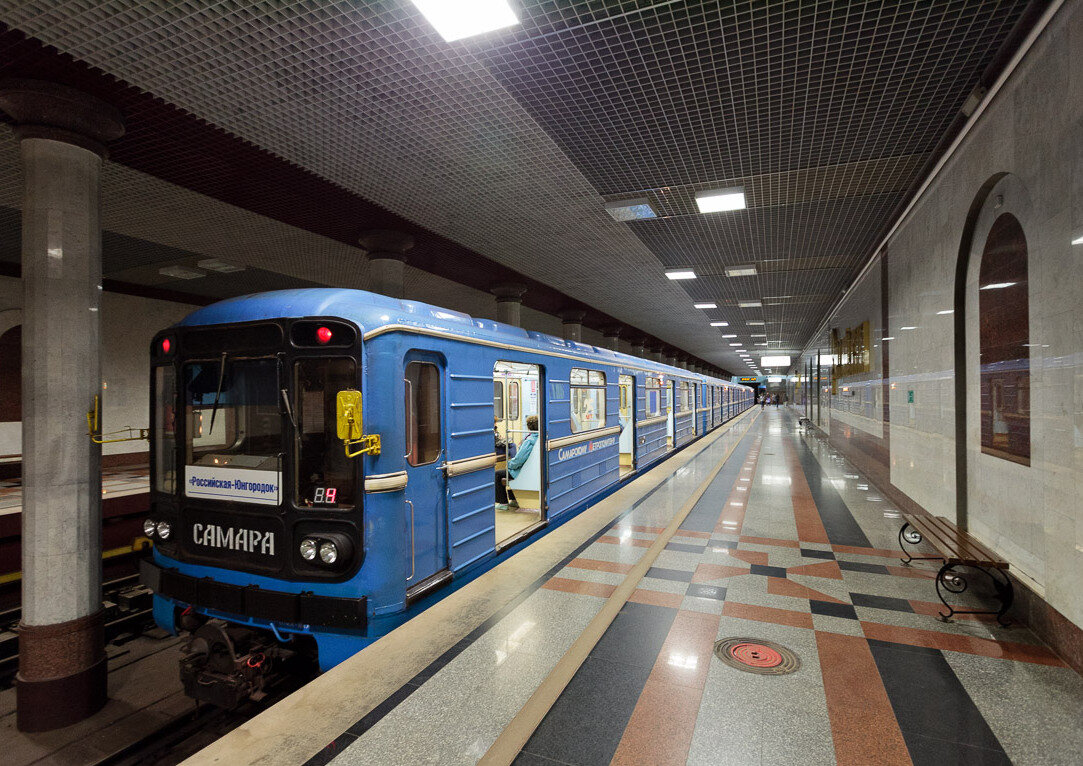 Самарское метро. Станция Российская