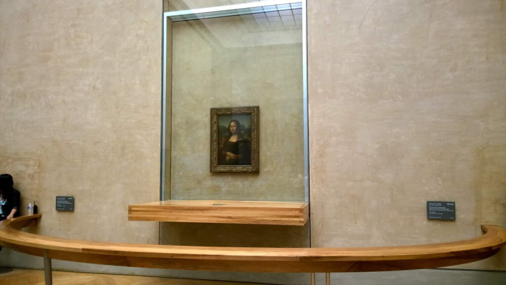 "Мона Лиза" ("Джоконда"). Лувр, Париж.