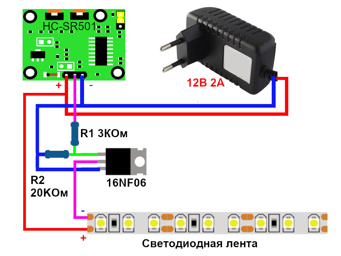 Схема сборки