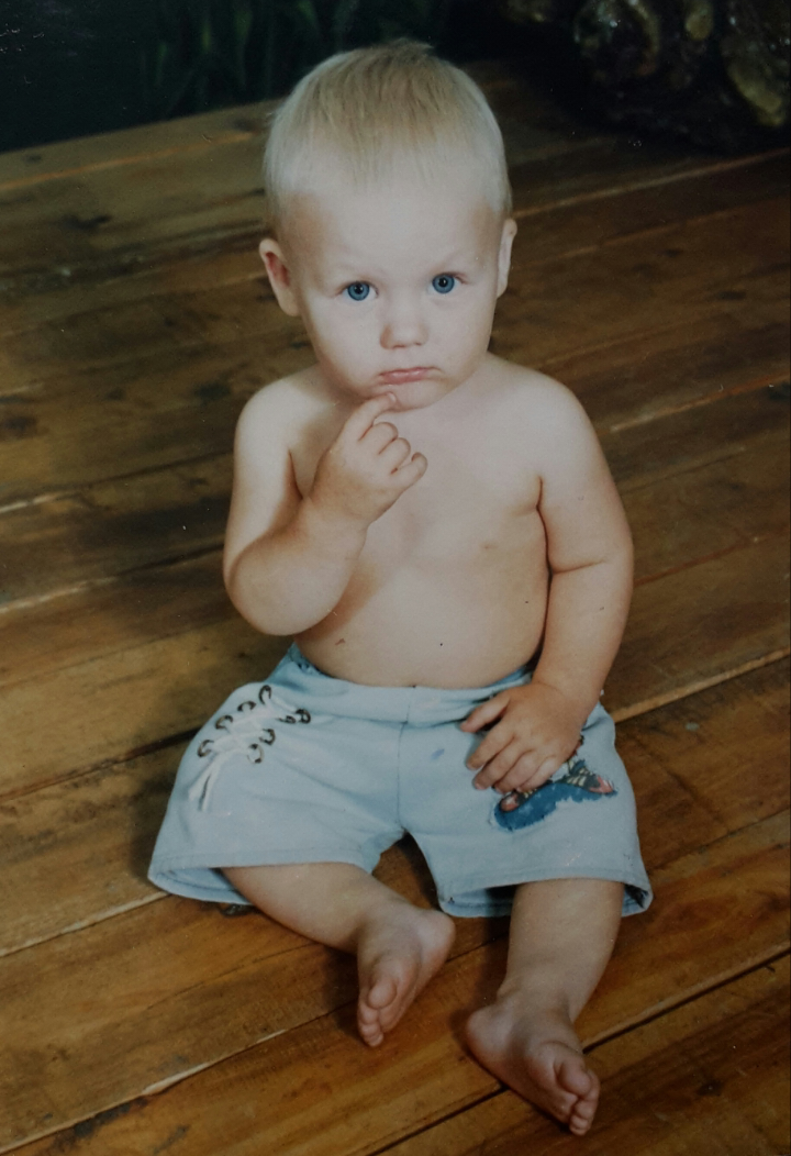 Вот он - мой старший сынок. Личное фото. 