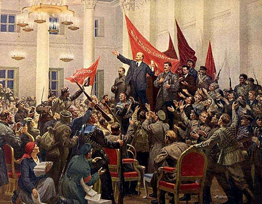 Слова Ленина народу!