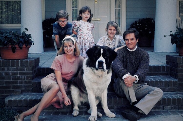 Всем знакомый пес и его любящая семья