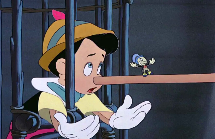 Хорошо, что мой ребенок не Пиноккио...