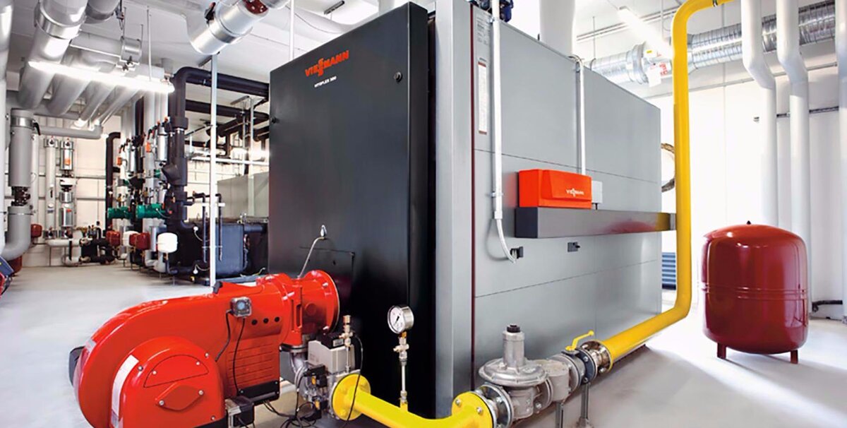 Современная автоматическая газовая котельная