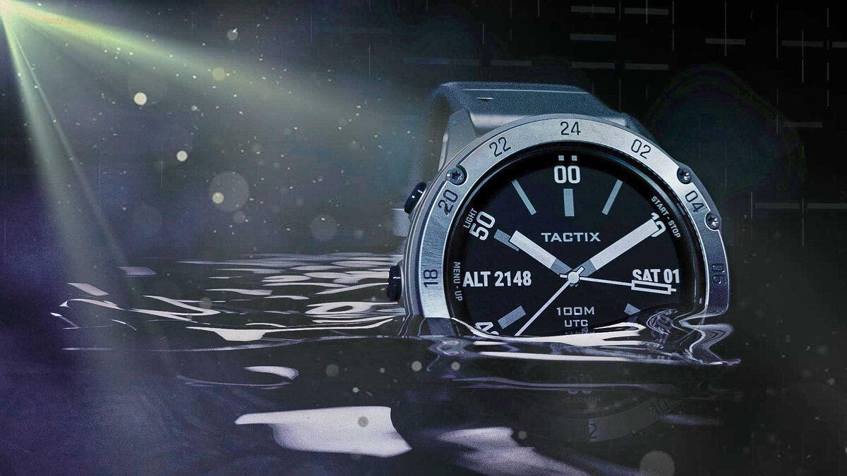 GARMIN TACTIX DELTA - Премиальные тактические GPS-часы, выполненные по военным стандартам
