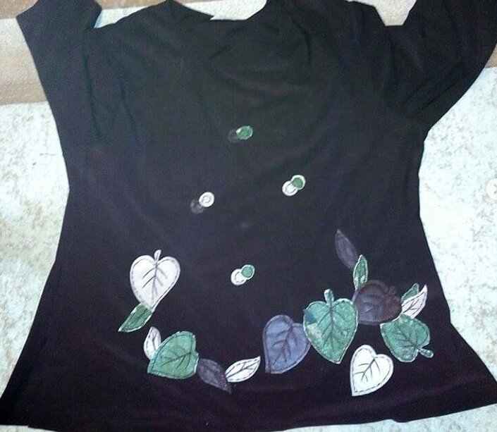 Вот такие стали листики со временем