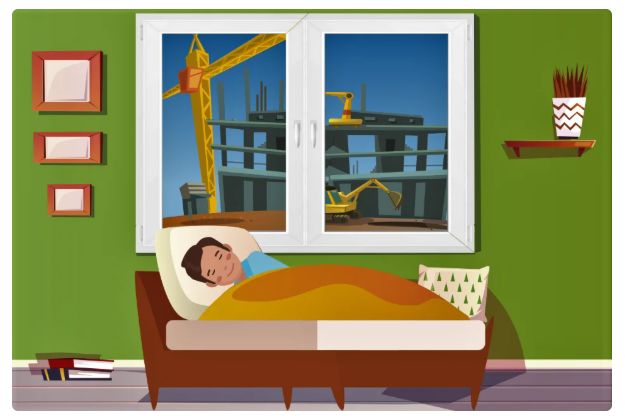 Спите спокойно, даже если за окном пыль и шум