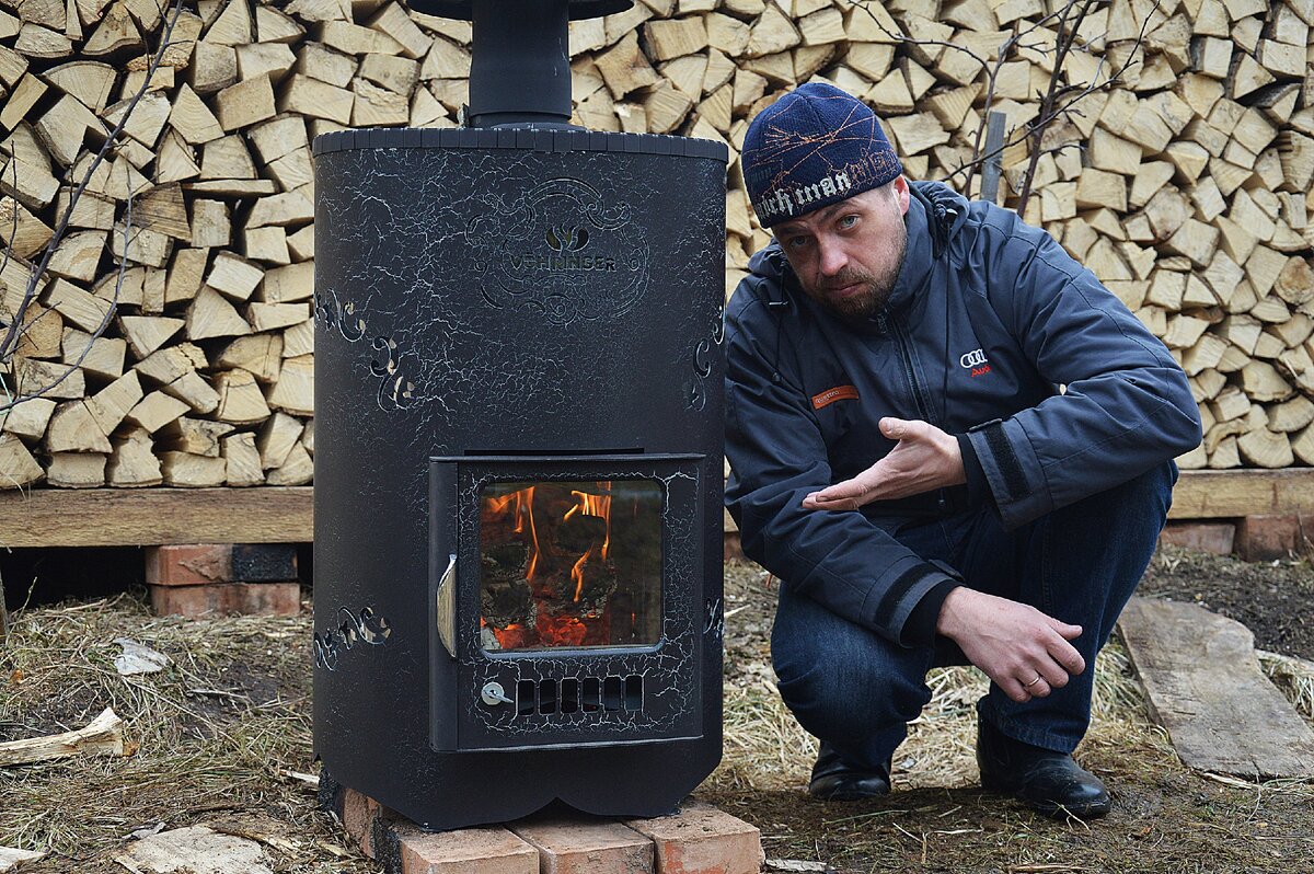 НЕ ПЕЧЬ, а РАКЕТА! 🔥 Экономная печка длительного горения из металлолома 👉 Своими руками!